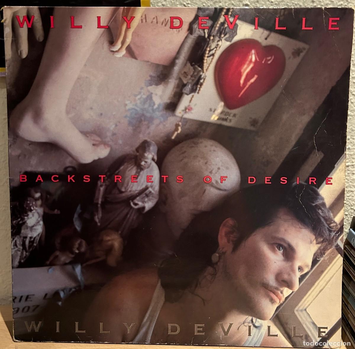 Discos de vinilo: Willy DeVille. Miracle.VG/Good+.1987.Netherlands - Foto 1