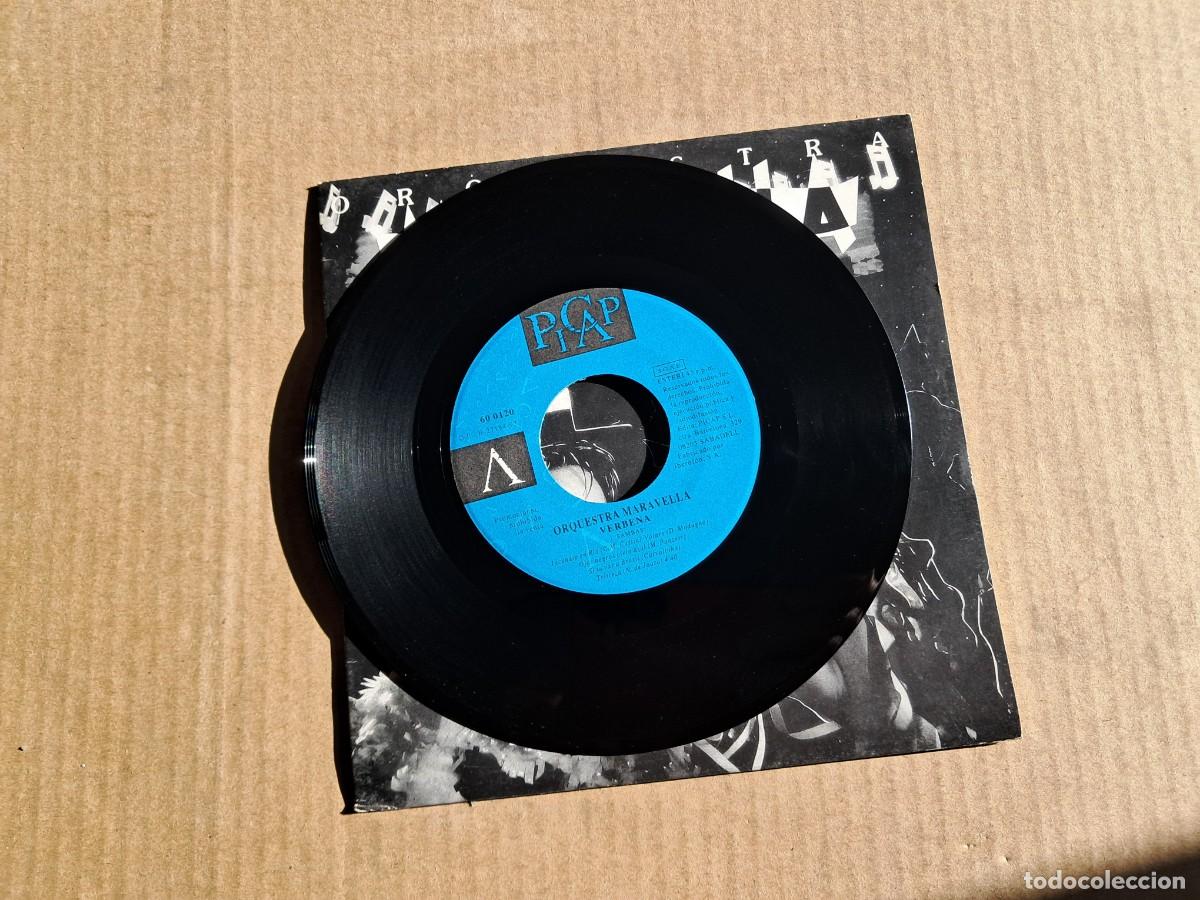 Discos de vinilo: ORQUESTA MARAVELLA - VERBENA SINGLE 1992 - Foto 2