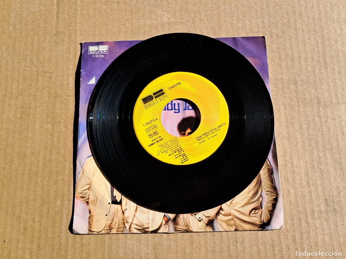Discos de vinilo: CHESTER - UNA CHICA IGUAL QUE TU SINGLE 1981 - Foto 2