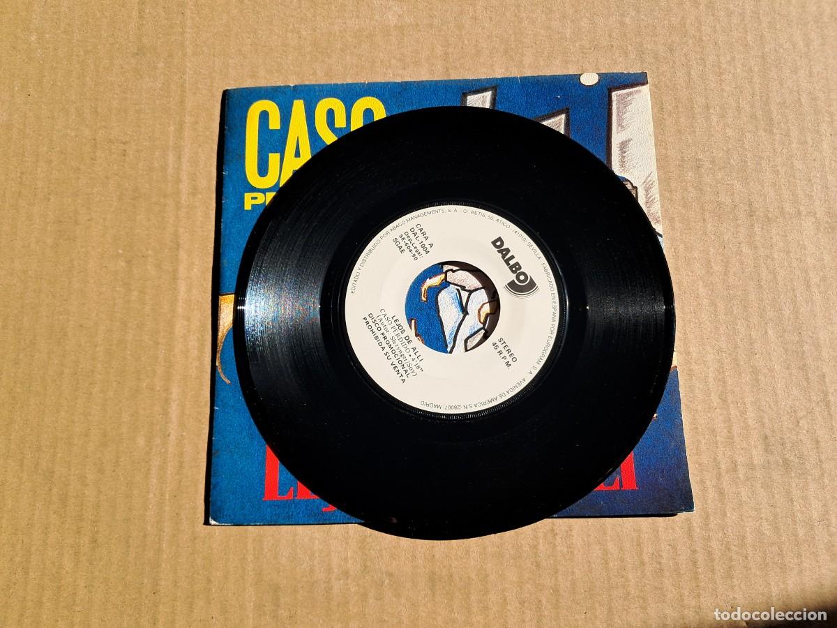 Discos de vinilo: CASO PERDIDO - LEJOS DE ALLI SINGLE 1990 - Foto 2