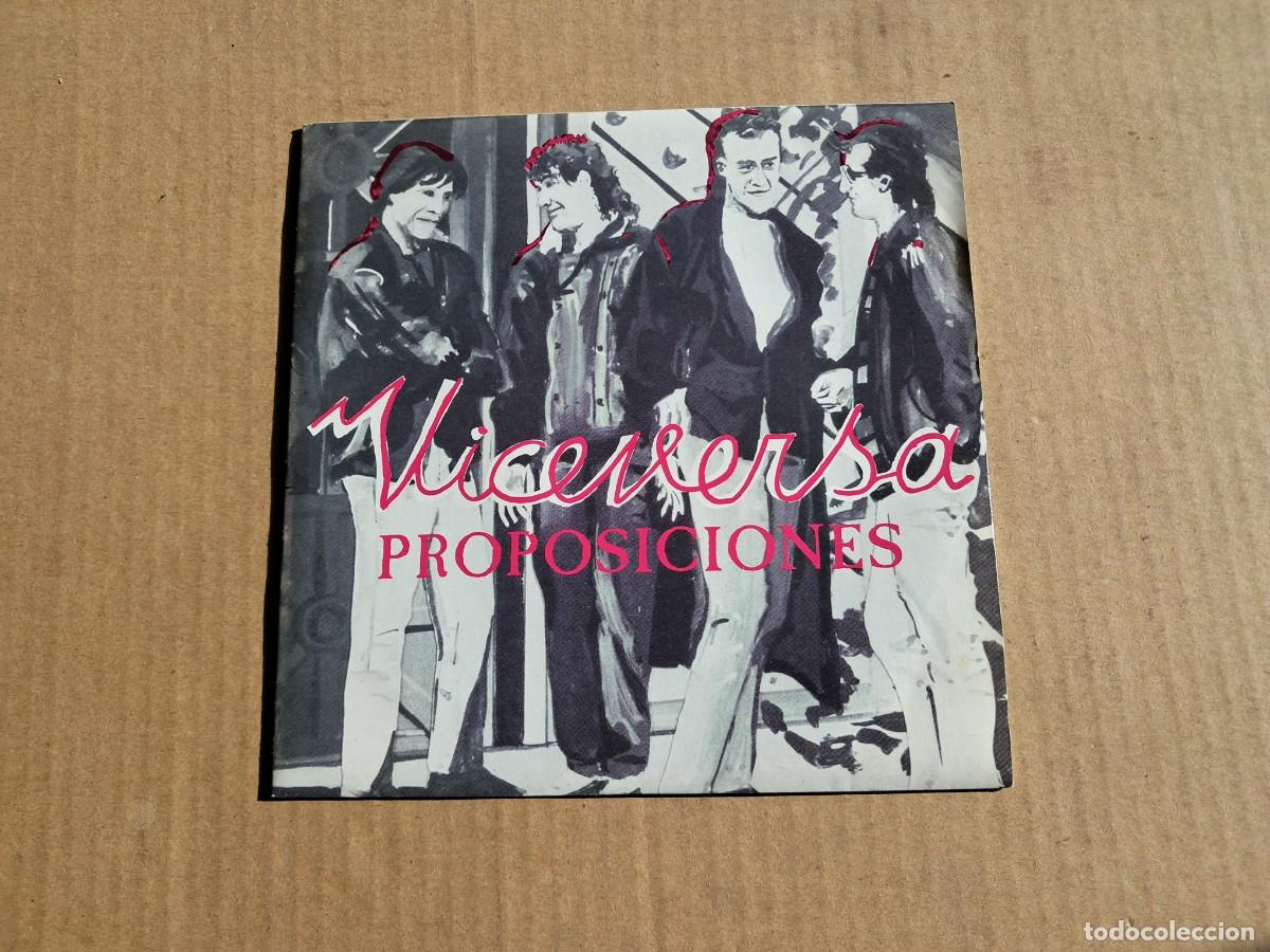 Discos de vinilo: VICEVERSA - PROPOSICIONES SINGLE 1988 - Foto 1