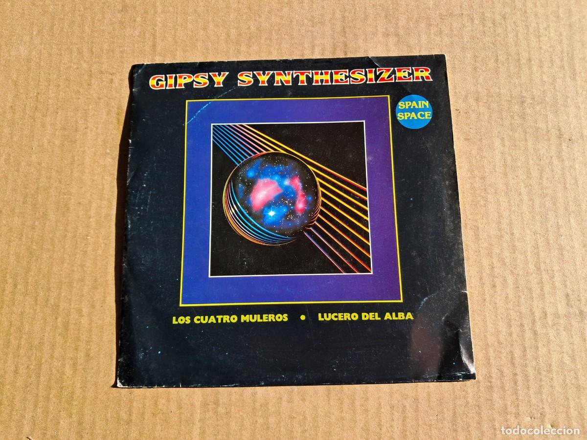Discos de vinil: GIPSY SYNTHESIZER - LOS CUATRO MULEROS SINGLE 1992