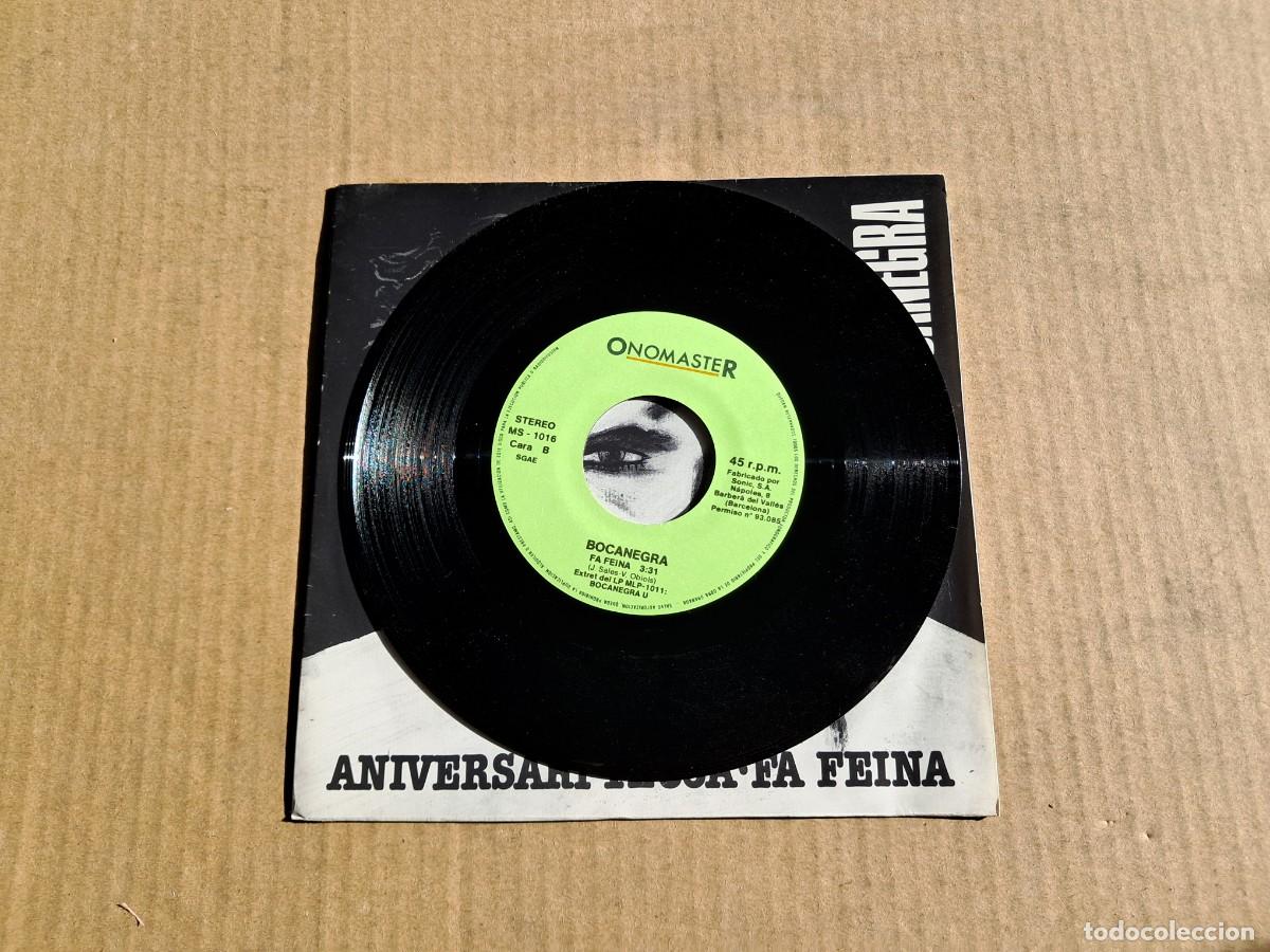 Discos de vinilo: BOCANEGRA - ANIVERSARI TEUJA SINGLE PROMOCIONAL 1987 - Foto 2