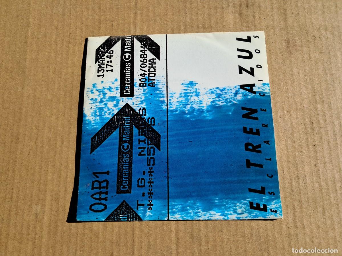 Discos de vinilo: ESCLARECIDOS - EL TREN AZUL SINGLE 1992 - Foto 1