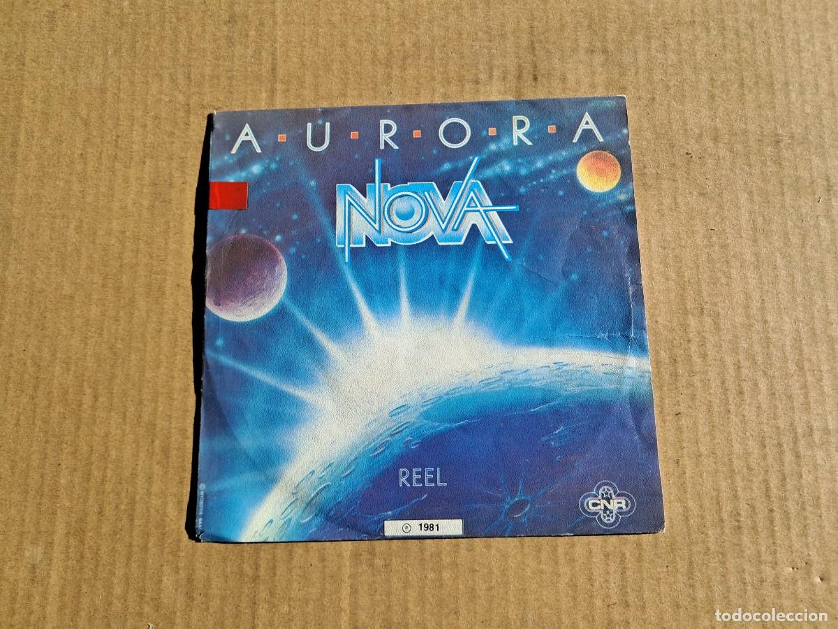 Discos de vinilo: NOVA - AURORA SINGLE 1982 EDICION ESPA&Ntilde;OLA SYNTHPOP - Foto 1