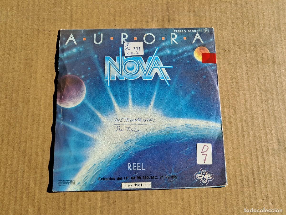 Discos de vinilo: NOVA - AURORA SINGLE 1982 EDICION ESPA&Ntilde;OLA SYNTHPOP - Foto 3