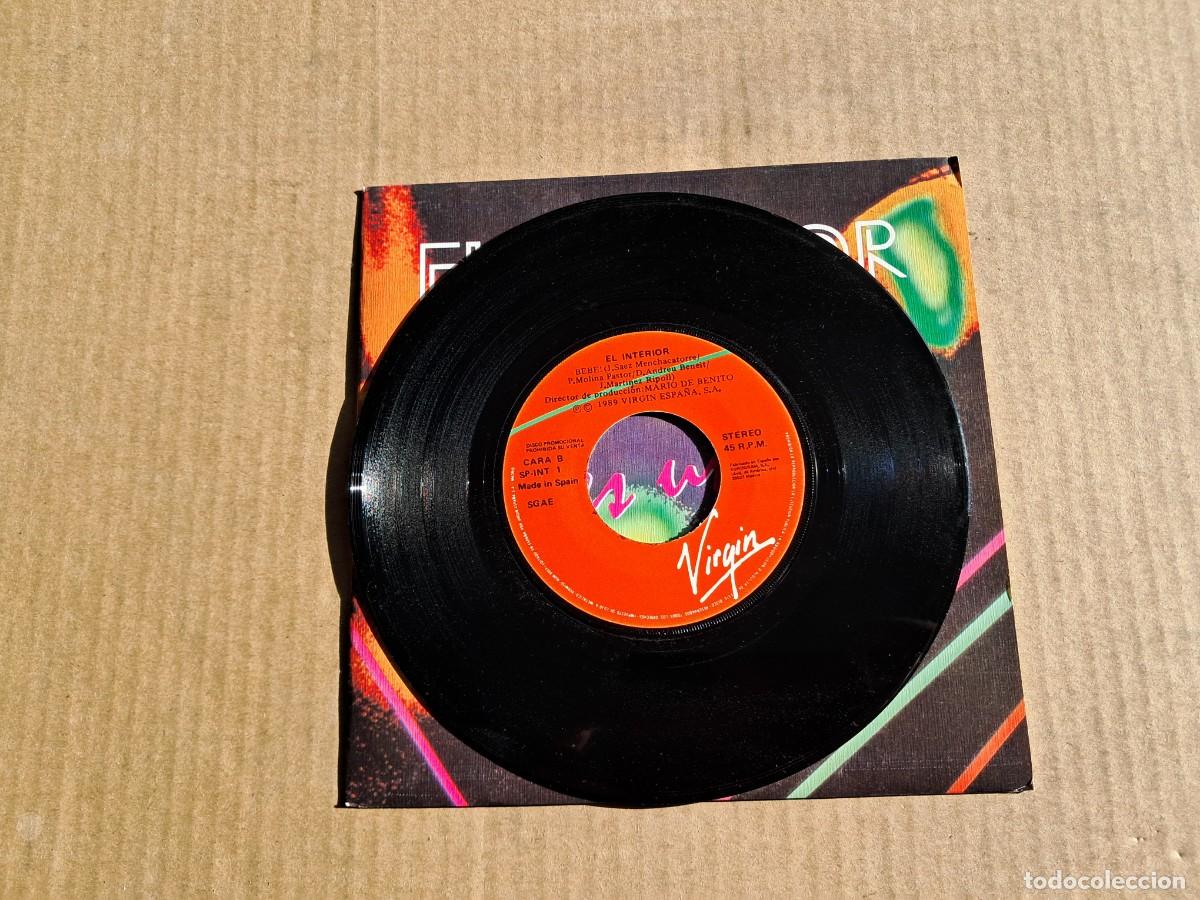Discos de vinilo: EL INTERIOR - NO ERES UN DIOS SINGLE 1989 - Foto 2