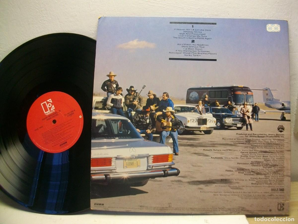 Discos de vinilo: Hank Williams Jr. &ndash; High Notes LP - Foto 2