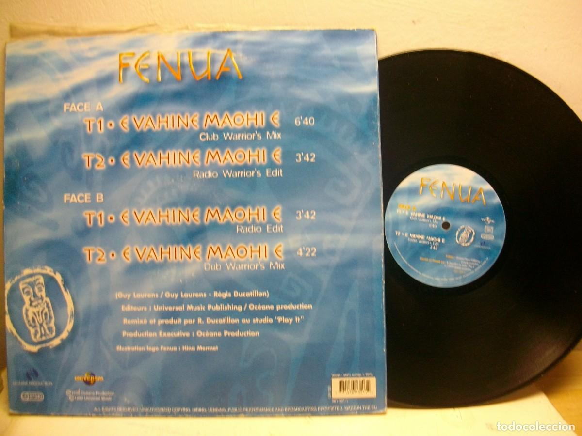 Discos de vinilo: Fenua &ndash; E Vahine Maohi E -Maxi Single 12&rdquo; - Foto 2