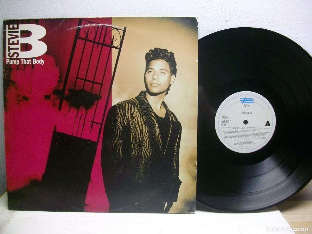 Discos de vinilo: Stevie B &ndash; Pump That Body -Maxi Single 12&rdquo; - Foto 1