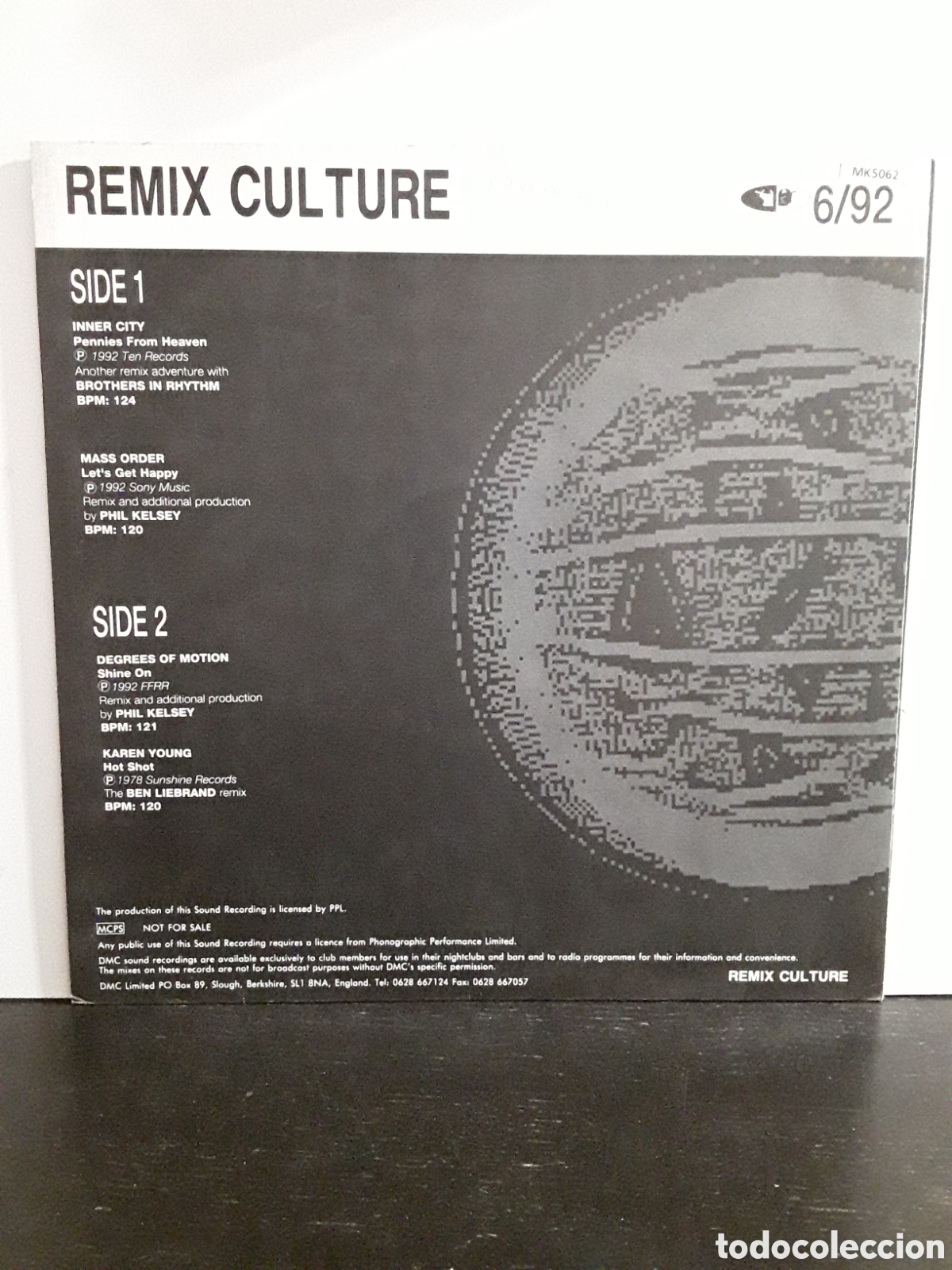 Discos de vinilo: Remix Culture 6/92 HOUSE - Foto 2