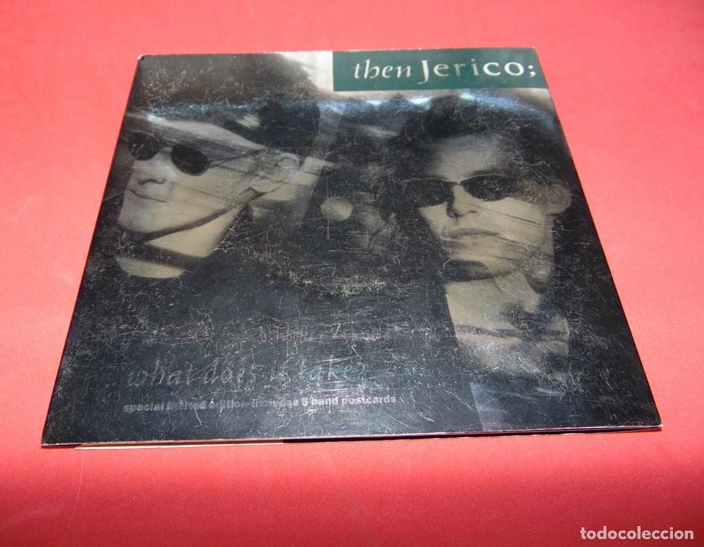 Discos de vinilo: Then Jerico &ndash; What Does It Take? - SINGLE EDICION LIMITADA - Foto 3