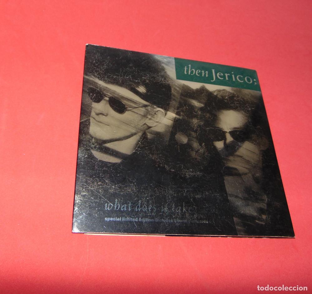 Discos de vinilo: Then Jerico &ndash; What Does It Take? - SINGLE EDICION LIMITADA - Foto 1