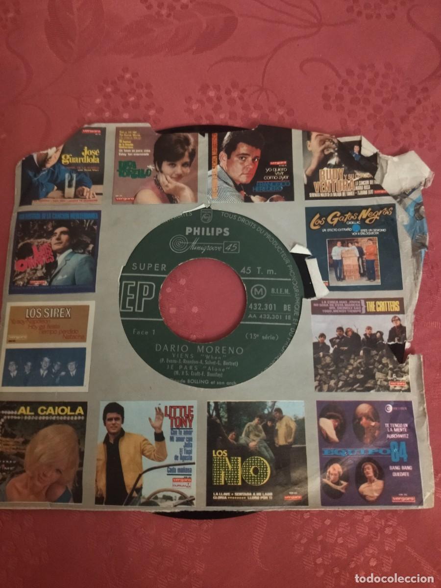Discos de vinilo: Dario Moreno si tu vas a rio - Foto 2