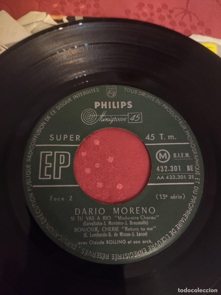 Discos de vinilo: Dario Moreno si tu vas a rio - Foto 4