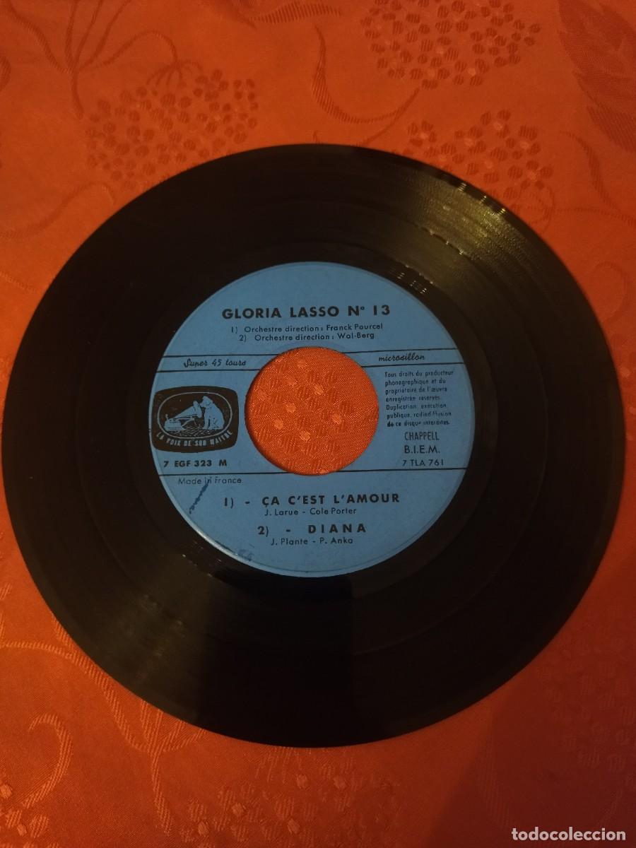 Discos de vinilo: Gloria Lasso &ndash; N&deg; 13 - &Ccedil;a Cest Lamour, 1958 - Foto 1