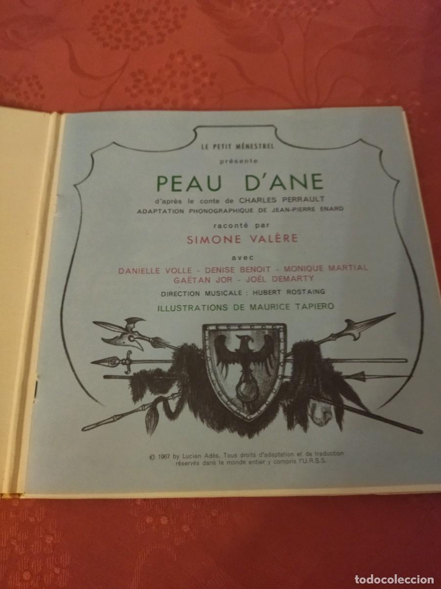 Discos de vinilo: peau d&acirc;ne - simone val&egrave;re - Foto 2