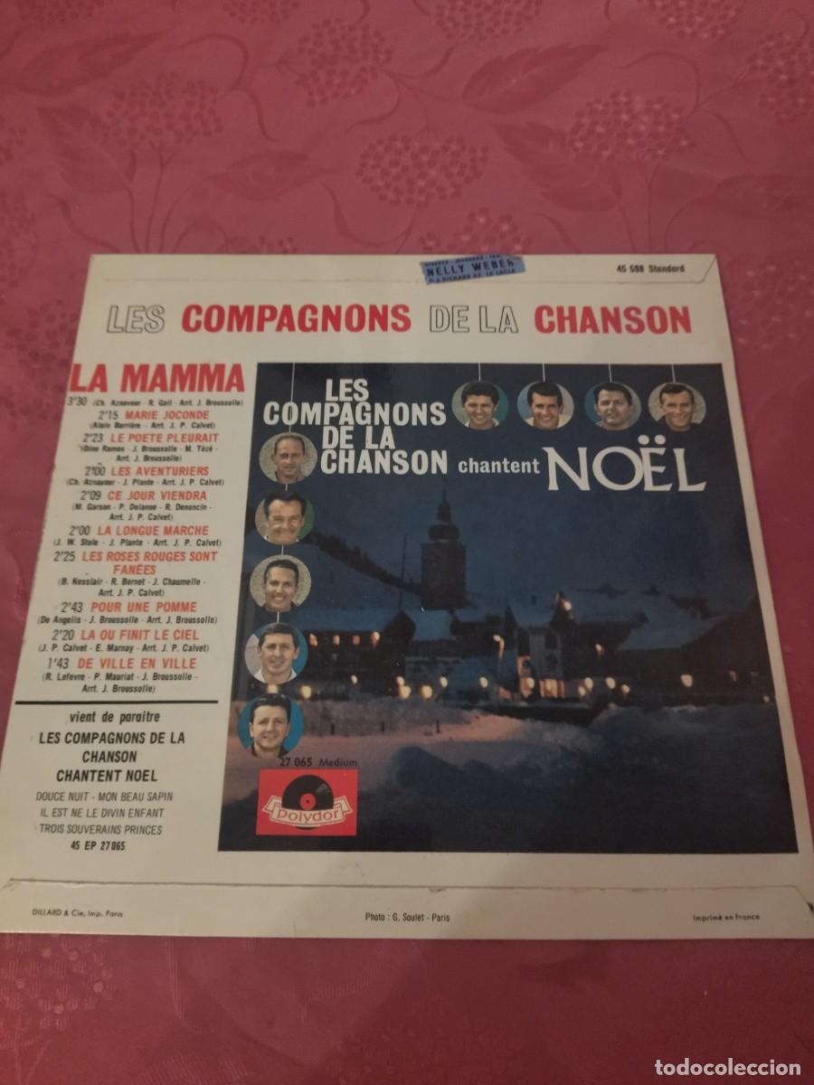 Discos de vinilo: Les Compagnons De La Chanson &ndash; La Mamma - Foto 2