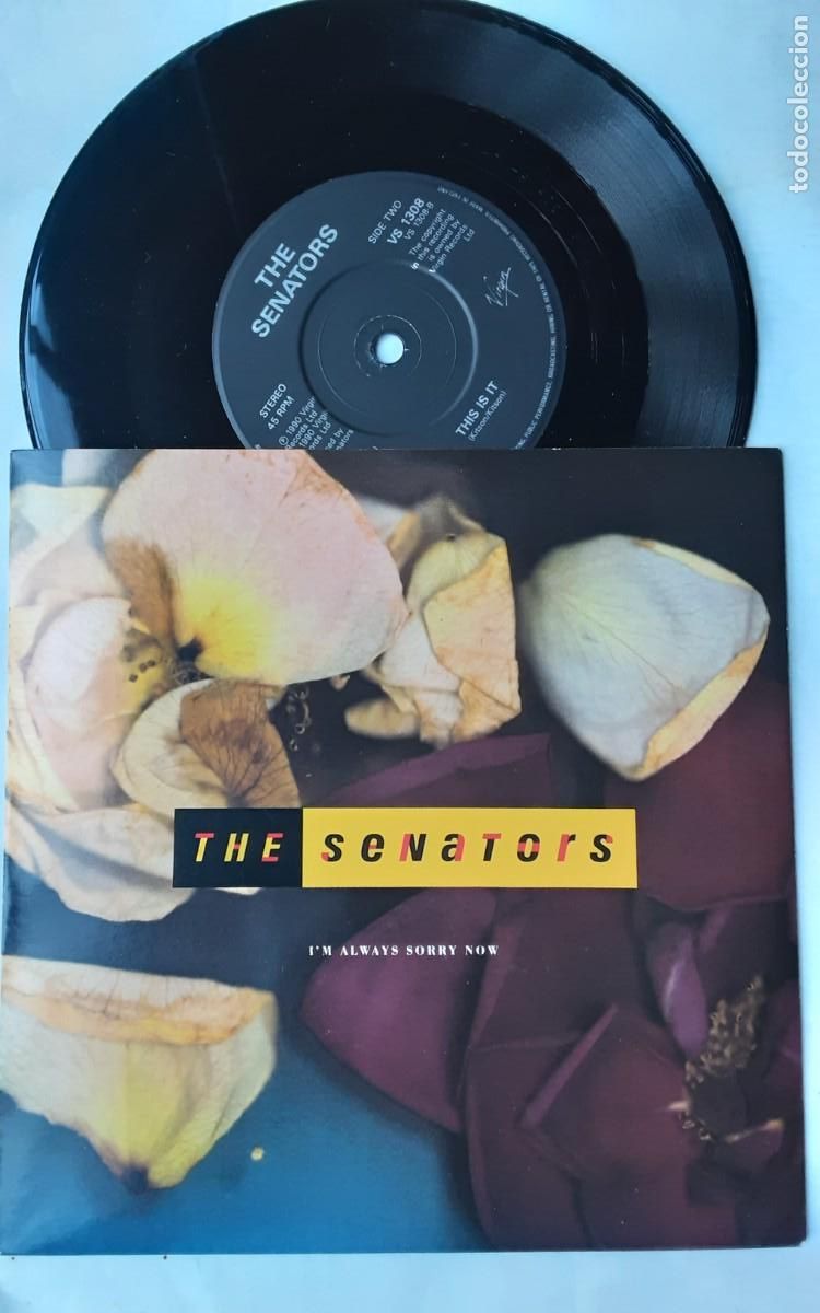 Discos de vinilo: THE SENATORS, Im always sorry now + This is it - Foto 1