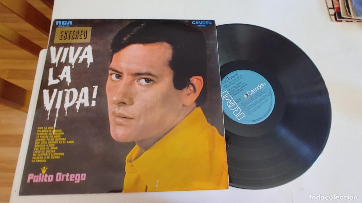 Vinyl records: PALITO ORTEGA-LP VIVA LA VIDA