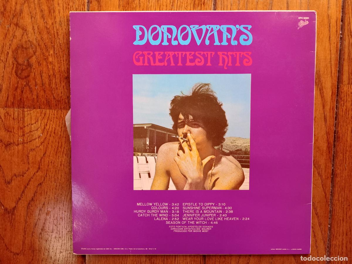 Discos de vinilo: Donovan - Donovans greatest hits - Foto 2