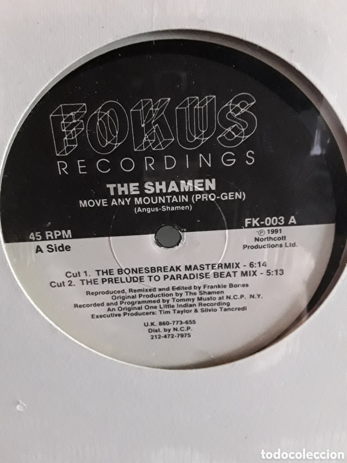 Discos de vinilo: The Shamen &lrm;&ndash; Move Any Mountain (Pro-Gen) - Foto 2