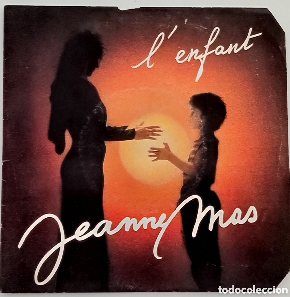 Discos de vinilo: JEANNE MAS - Lenfant (1986) single vinilo 7&rdquo; - Foto 1