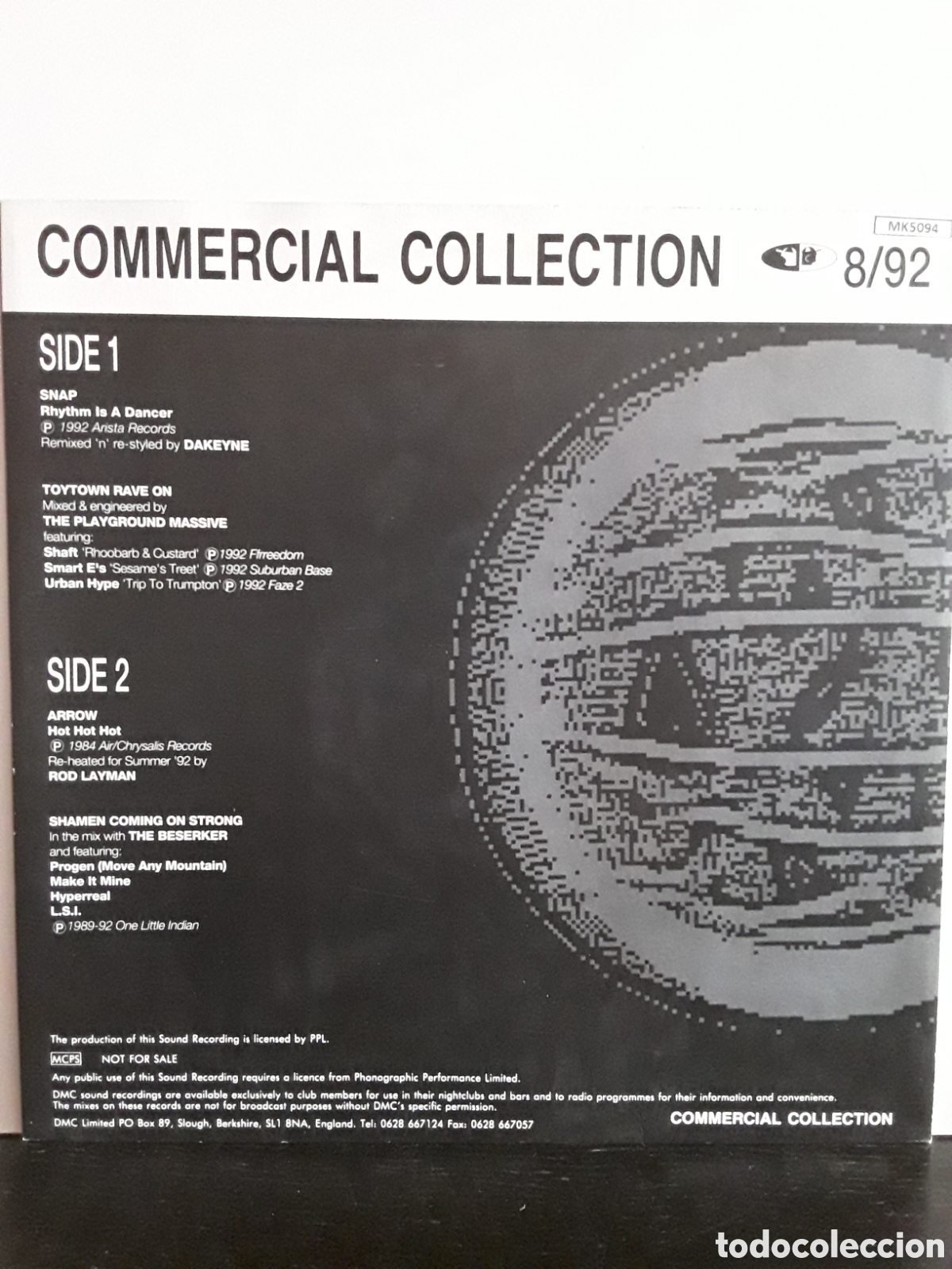 Discos de vinilo: Commercial Collection 8/92 - Foto 2