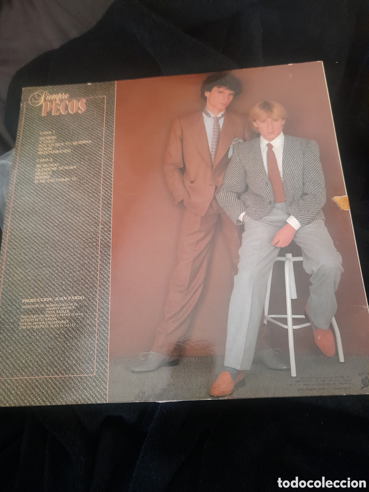 Discos de vinilo: Vinilo, Siempre Pecos de 1980, buen estado de conservaci&oacute;n - Foto 2