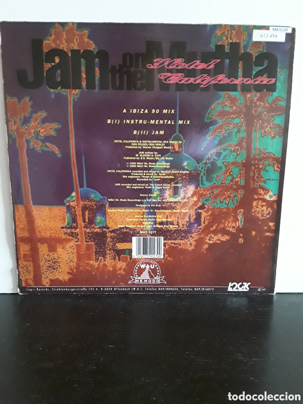 Discos de vinilo: Jam On The Mutha &lrm;&ndash; Hotel California - Foto 2