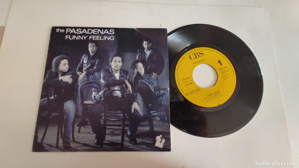 Dischi in vinile: PASADENAS-SINGLE FUNNY FEELING-PROMO UNA CARA