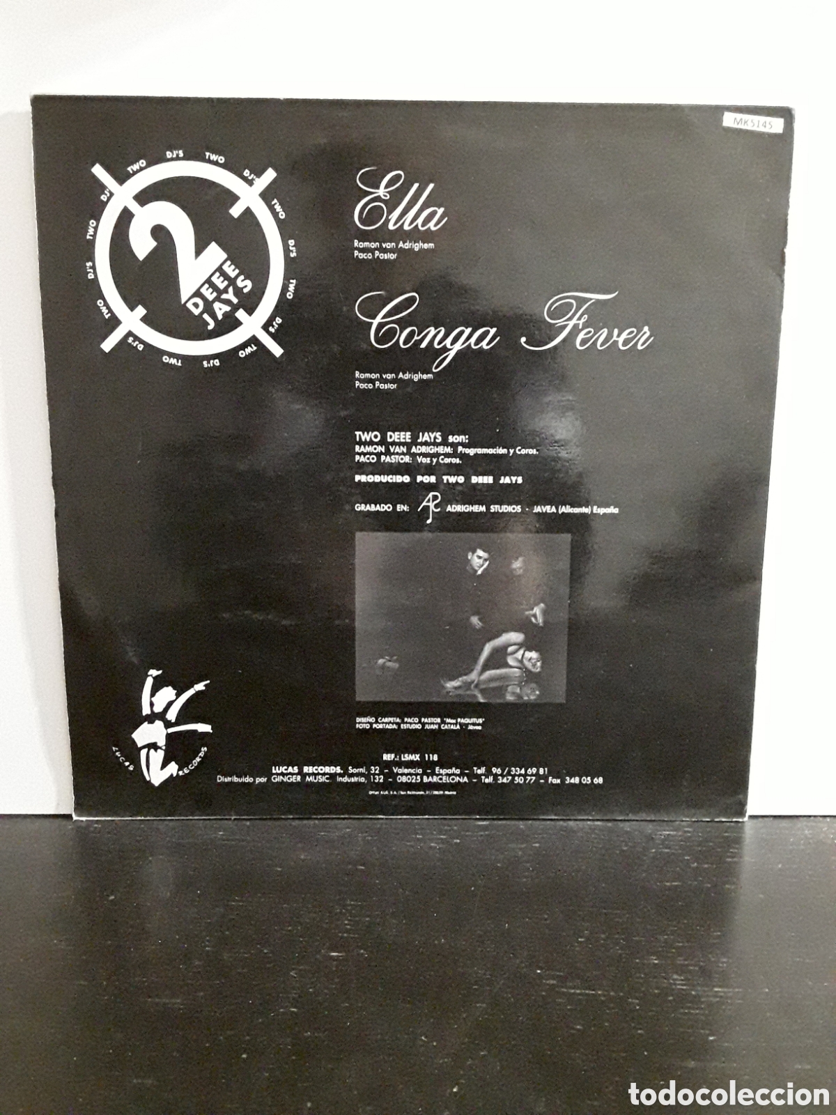 Discos de vinilo: Two Deee Jays &lrm;&ndash; Ella - Foto 2