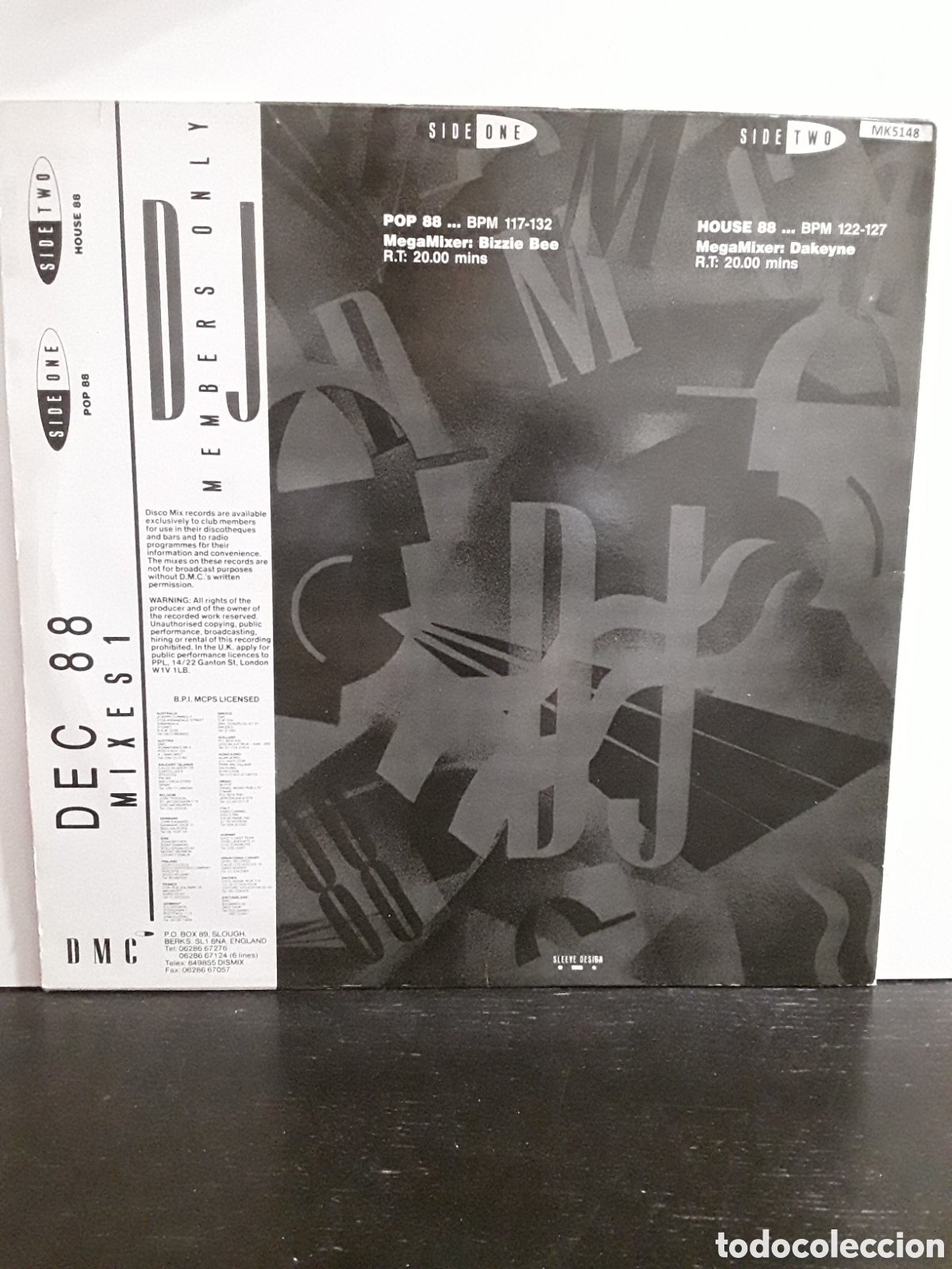Discos de vinilo: December 88 - Mixes 1 - Foto 2