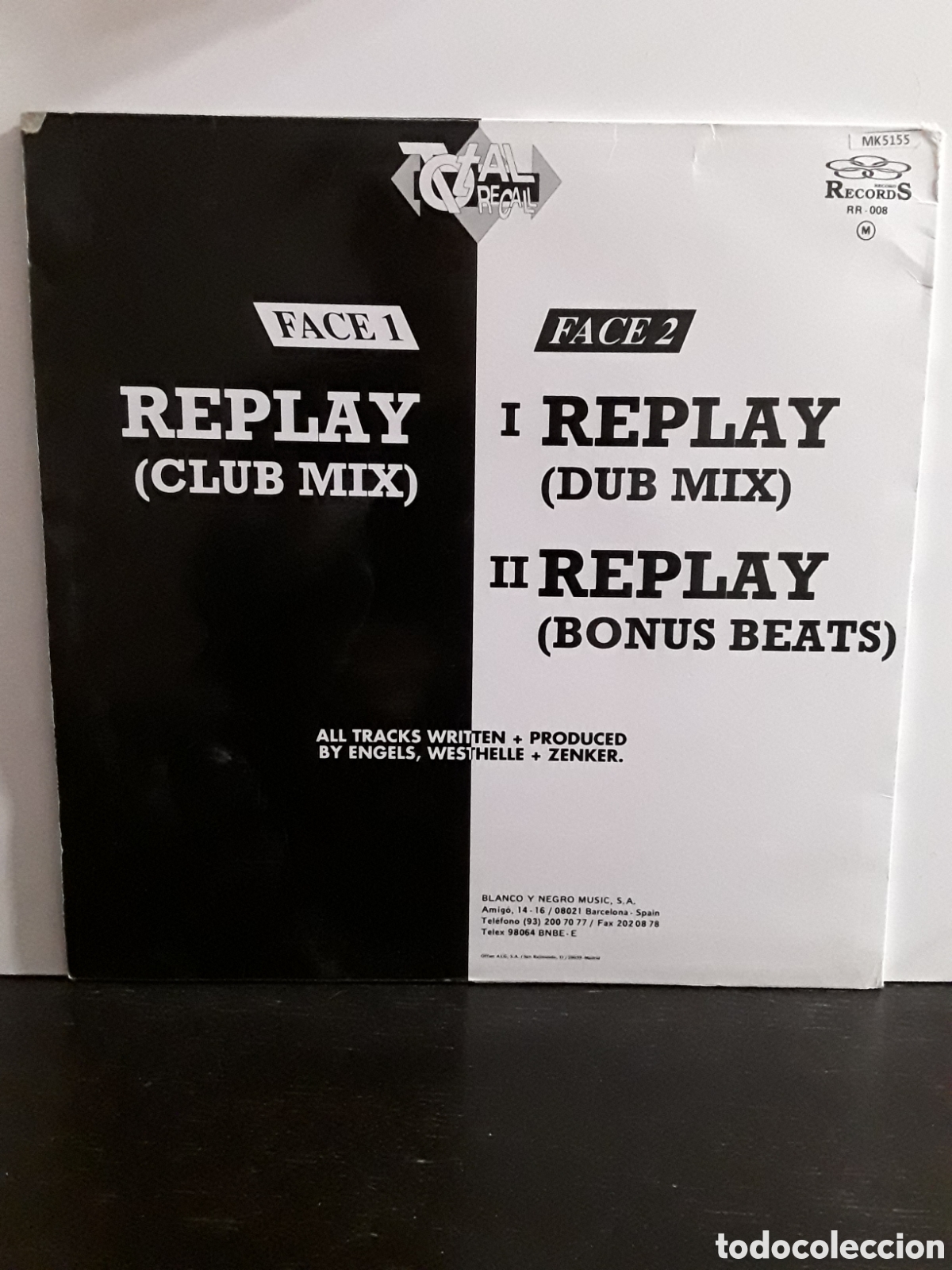 Discos de vinilo: Tom Tom &lrm;&ndash; Replay HOUSE - Foto 2