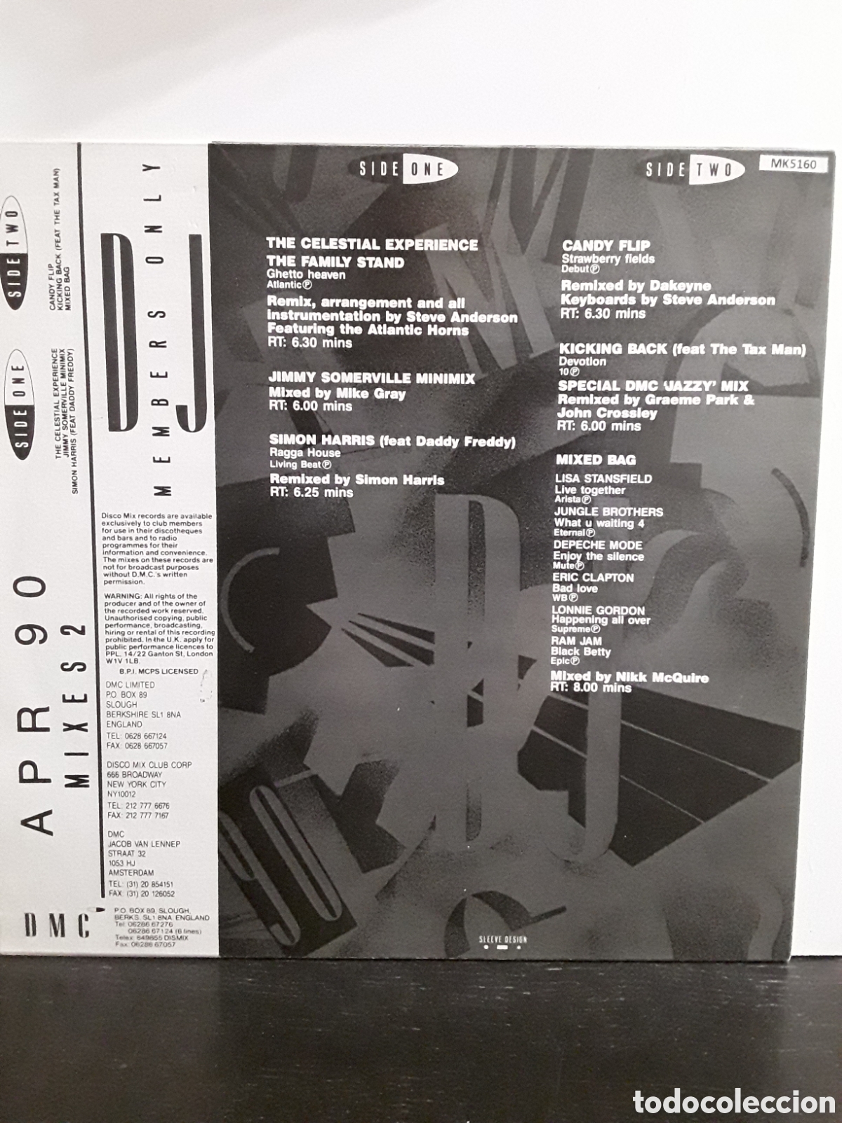 Discos de vinilo: April 90 - Mixes 2 HOUSE - Foto 2