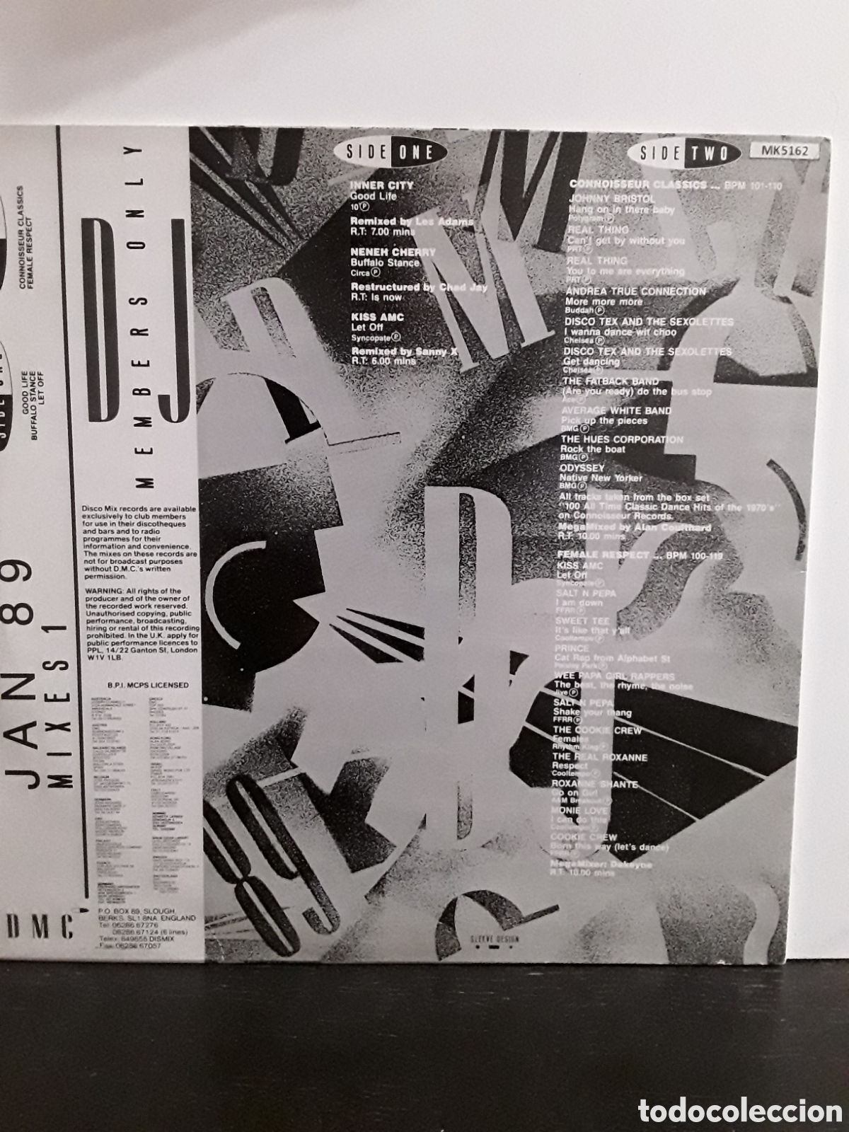 Discos de vinilo: January 89 - Mixes 1 - Foto 2