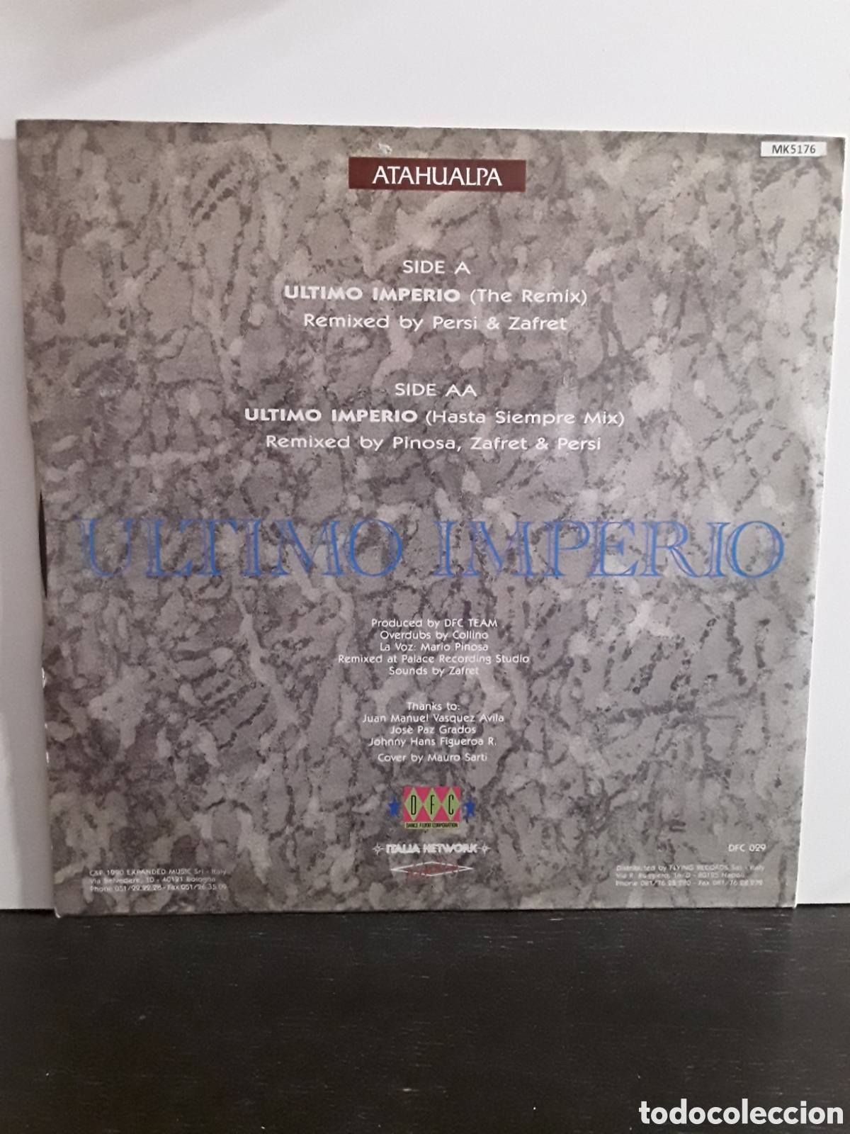 Discos de vinilo: Atahualpa &lrm;&ndash; Ultimo Imperio (The Remix) - Foto 2