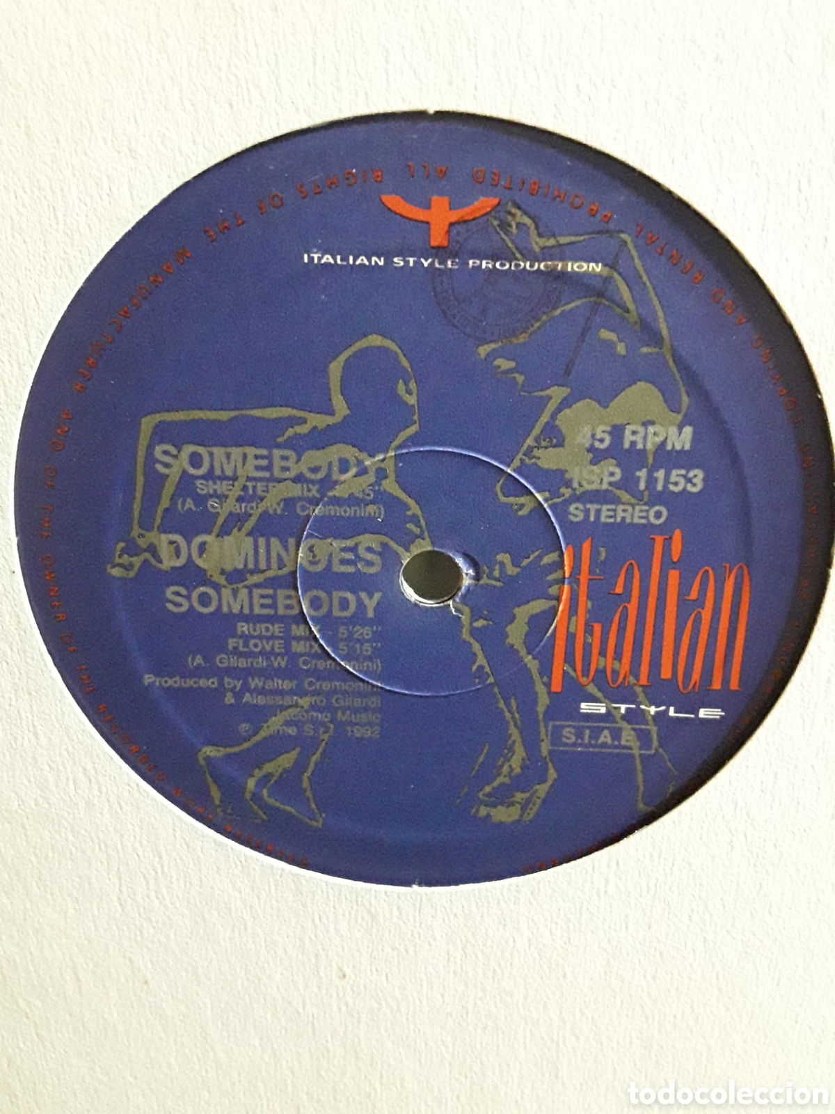 Discos de vinilo: Dominoes &lrm;&ndash; Somebody - Foto 2