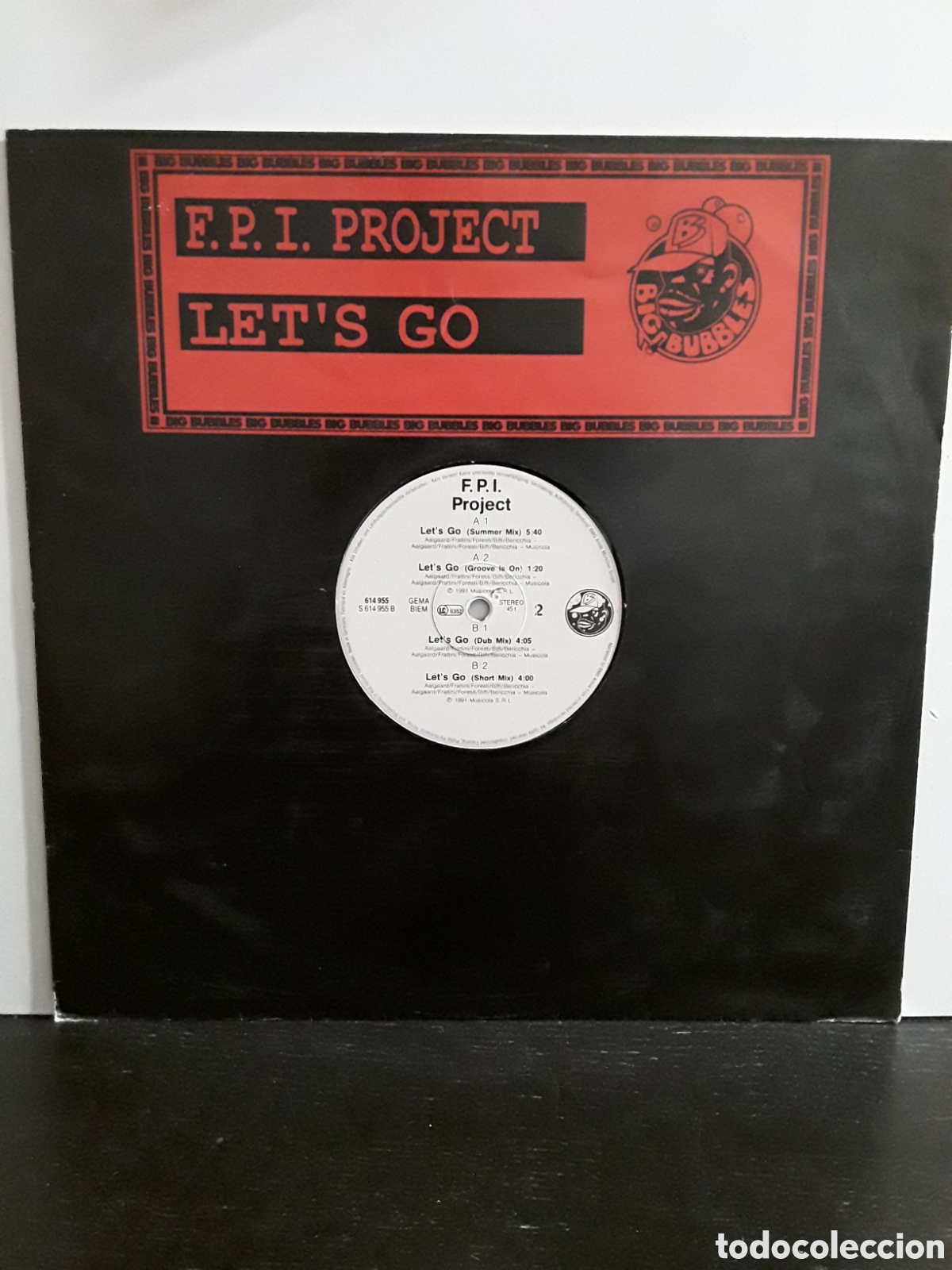 Discos de vinilo: F.P.I. Project &lrm;&ndash; Lets Go - Foto 1