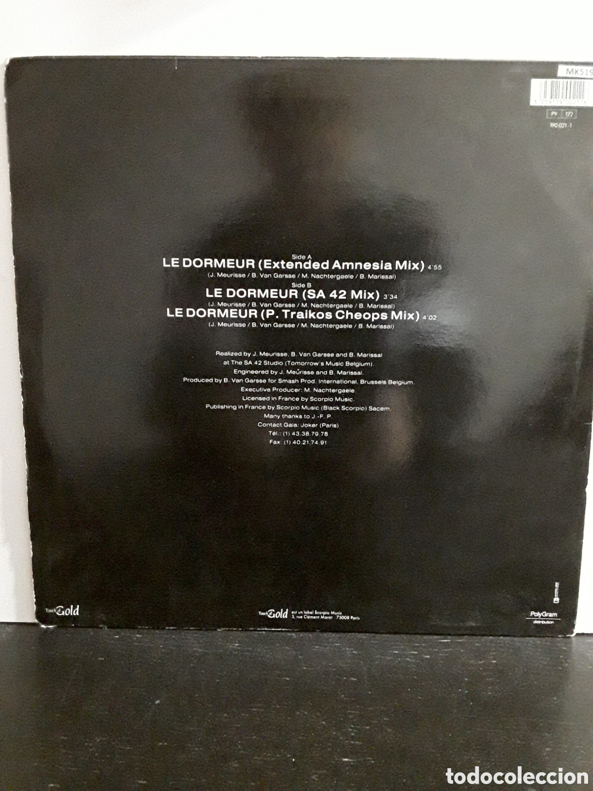 Discos de vinilo: Pleasure Game &lrm;&ndash; Le Dormeur - Foto 2
