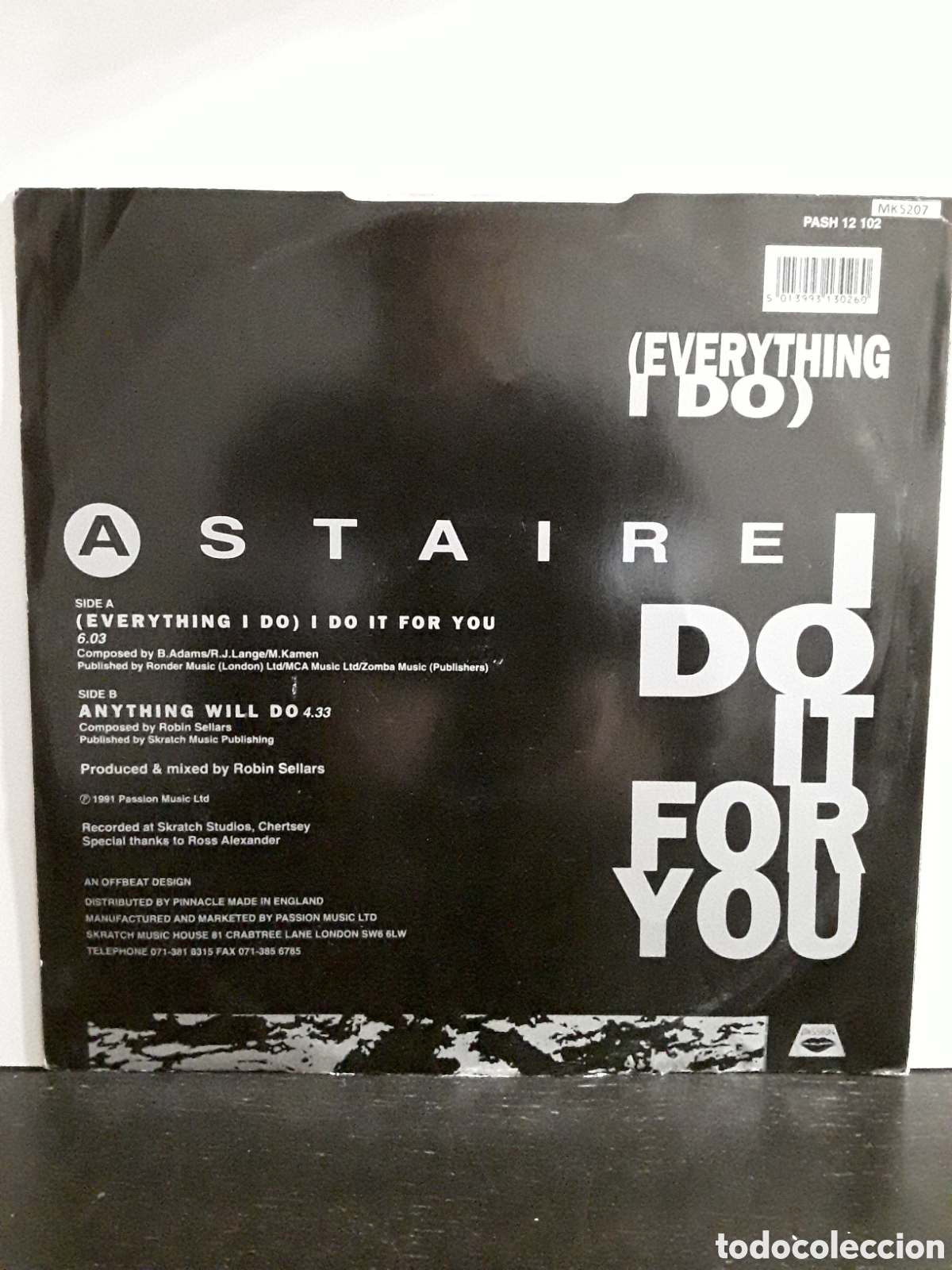 Discos de vinilo: Astaire &lrm;&ndash; (Everything I Do) I Do It For You - Foto 2