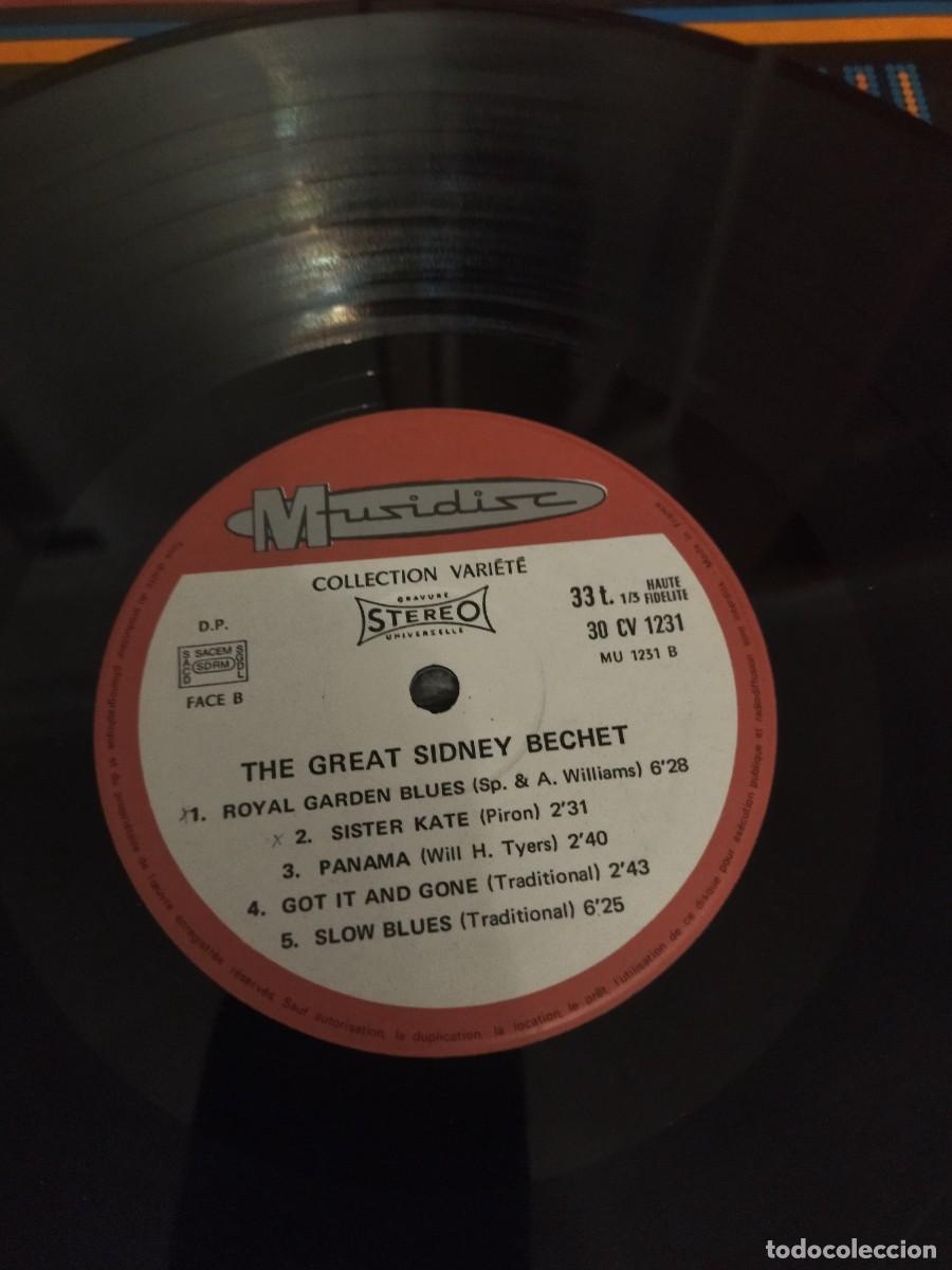 Discos de vinilo: Sidney Bechet &ndash; The Great Sidney Bechet - Foto 4