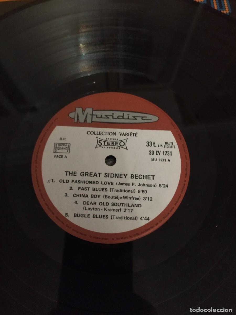Discos de vinilo: Sidney Bechet &ndash; The Great Sidney Bechet - Foto 5