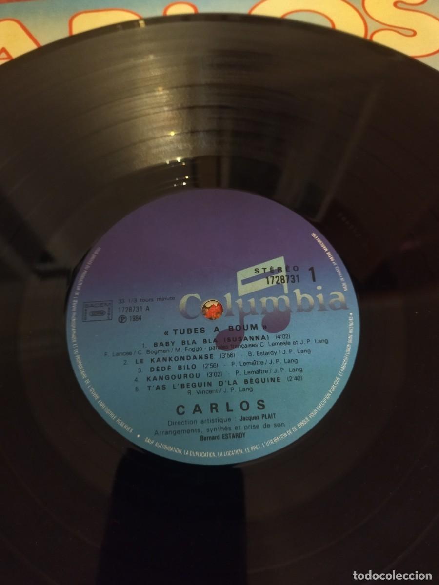 Discos de vinilo: Carlos (3) &ndash; Tubes A Boum - Foto 4