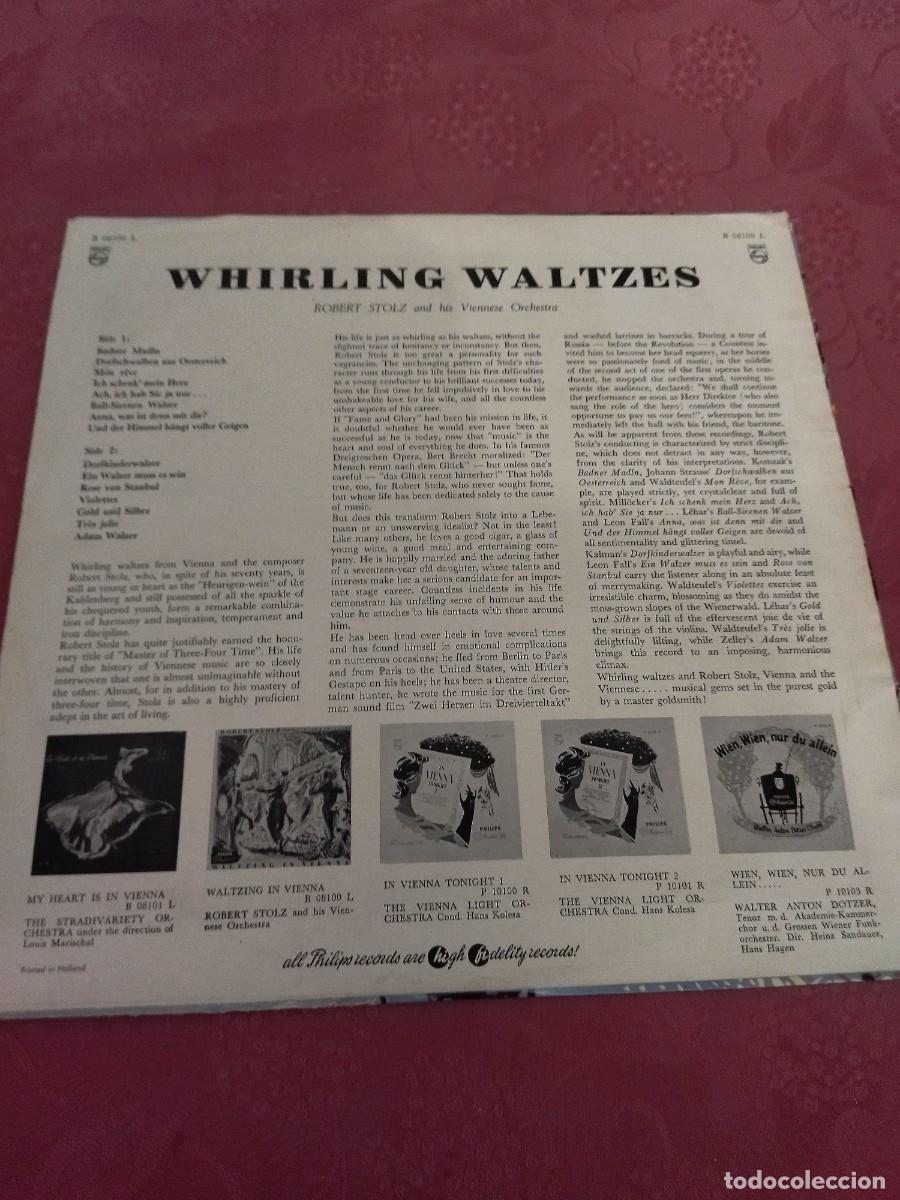 Discos de vinilo: robert stolz whirling waltzes - Foto 2