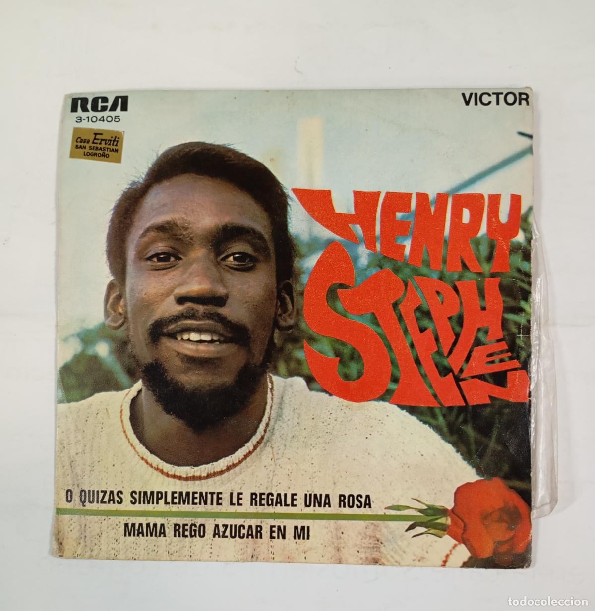 Discos de vinilo: Henry Stephen - O quiz&aacute;s simplemente le regale una Rosa. Single. TDKDS24F - Foto 1