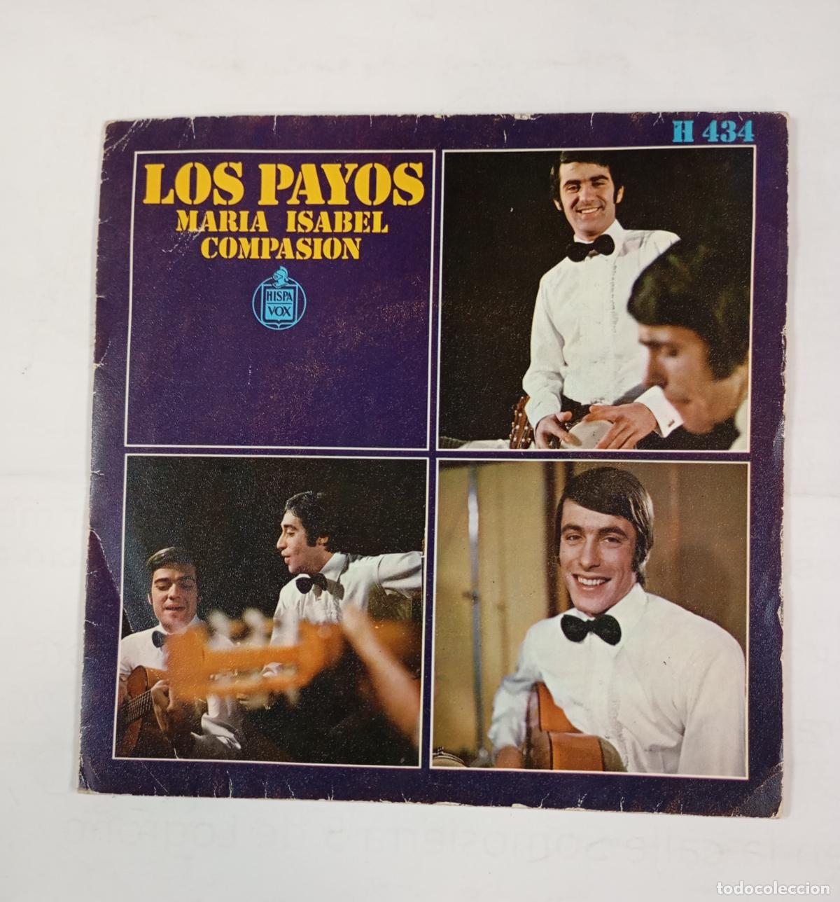 Discos de vinilo: LOS PAYOS - MARIA ISABEL. SINGLE. TDKDS24F - Foto 1