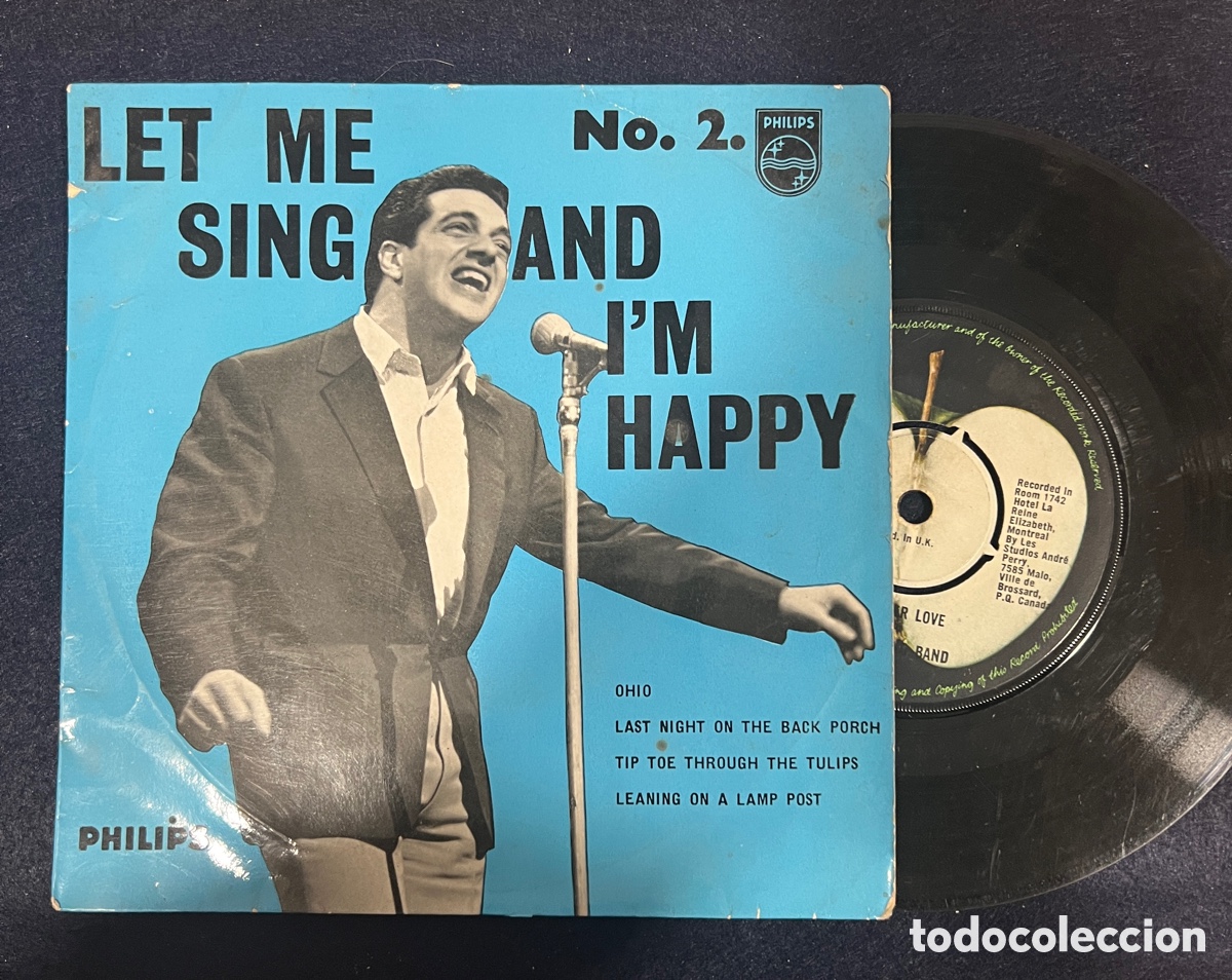 Discos de vinilo: Let me sing and i&rsquo;m happy - Foto 1