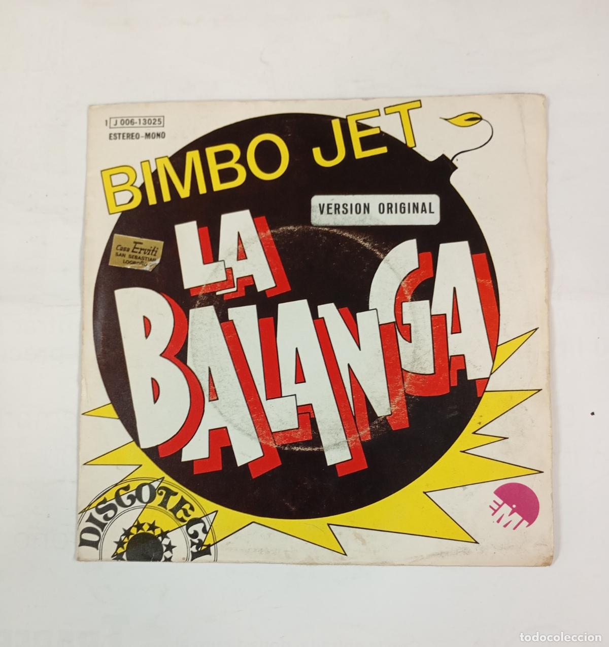 Discos de vinilo: Bimbo Jet - La Balanga - Single. TDKDS24G - Foto 1