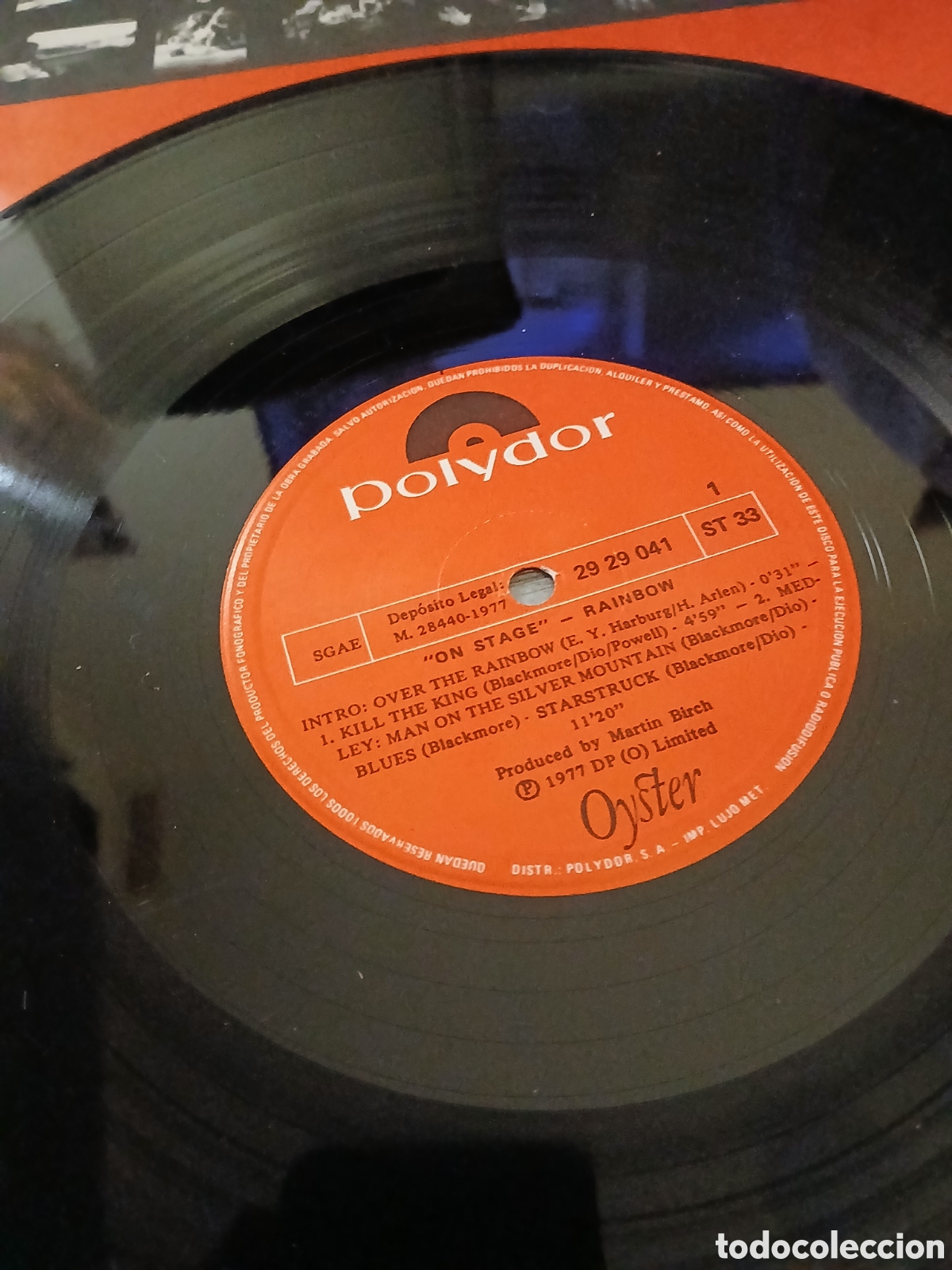Discos de vinilo: RAINBOW - ON STAGE - SPAIN - POLYDOR - REF 2676142 - LM - - Foto 5